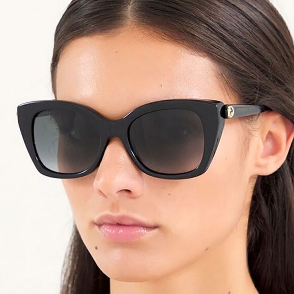 GUCCI Sunglasses GG0921S 001 Black/Grey Women NEW - Picture 10 of 10